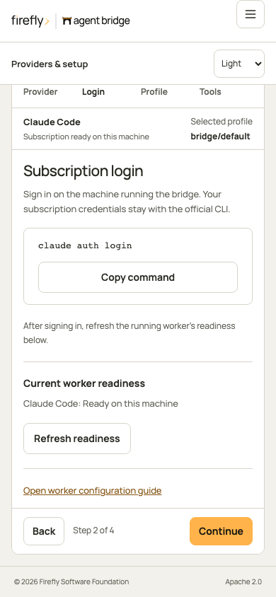 Phone Login step